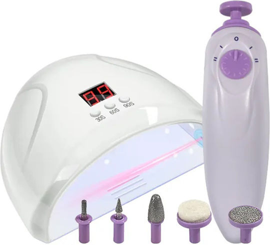 Lampă pentru Uscare a Unghiilor UV / LED Conținut set 12W Alb