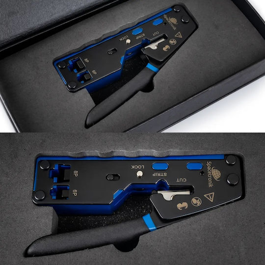 Spacetronik Πρέσα Ακροδεκτών Δικτύου RJ12, RJ11, RJ45