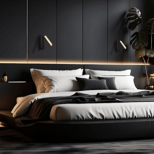 Eko Light Modern Lamp Wall with Socket G9 and Switch Gold