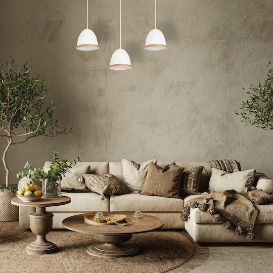 Eko Light Hängelampe Weiß