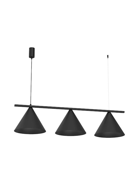 Eko Light Κρεμαστό Φωτιστικό Μαύρο με Ντουί GX53