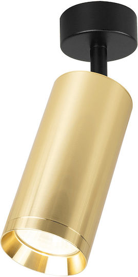 Eko Light Single Spot with Socket GU10 in Gold Color Eko Light Single Spot with Socket GU10 in Gold Color
