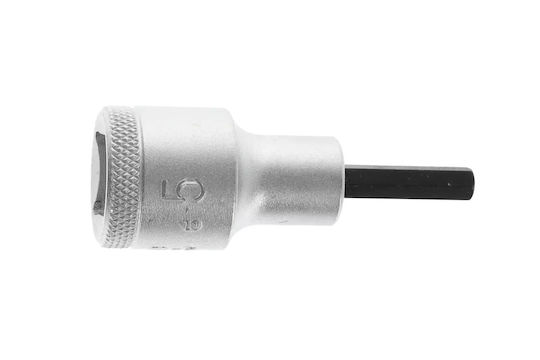 Gedore Bit-Stecknuss mit Inbusschlüssel-Bit und Antriebsvierkant 1/2'' Größe H5x60mm 1Stück 6153150