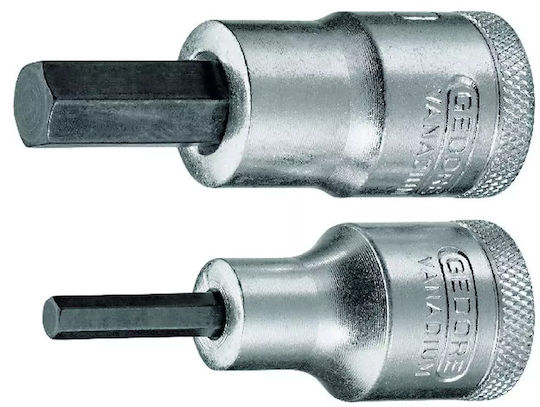 Gedore Walnut with Allen Head and Socket 1/2'' Size H10x60mm 1pcs