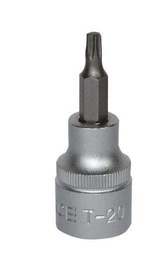 Force Allen Torx 3/8 socket Walnut with Torx Head and Socket 3/8'' T8x50mm