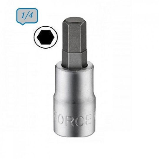 Allen Bit Socket 1/4" Inch 5/16" X 32mm Force 324325.16