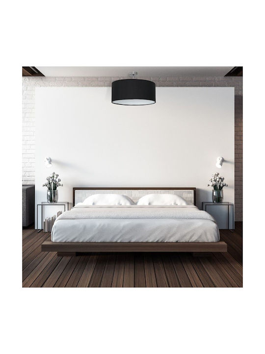 Eko Light Plafonieră de Tavan 50buc Neagră