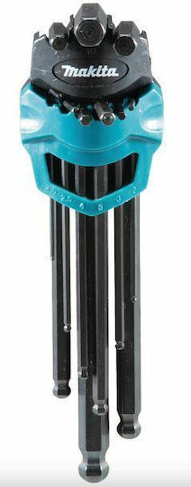 Makita Set 9 Allen Wrenches