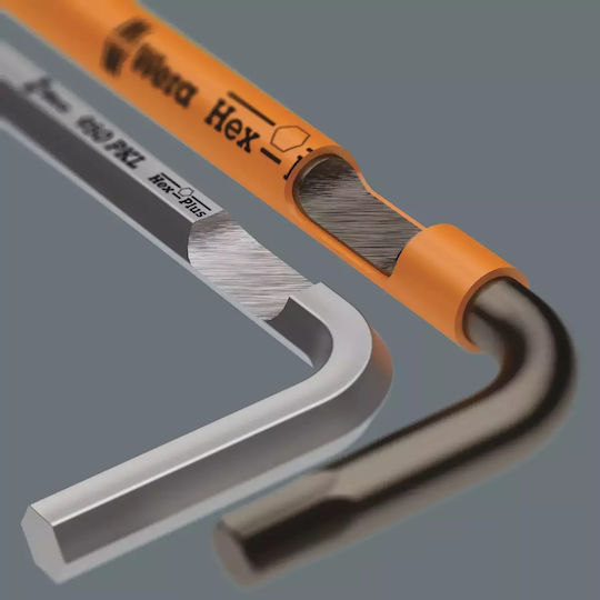 Wera Allen-Schlüssel 950/9 Hex-plus