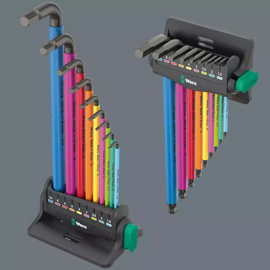 Wera Allen-Schlüssel 950/9 Hex-plus