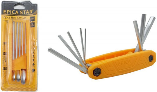 Epica Star Set de 8 chei Allen
