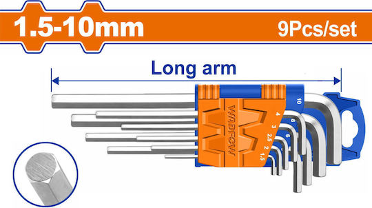 Wadfow Set 9 Allen Wrenches