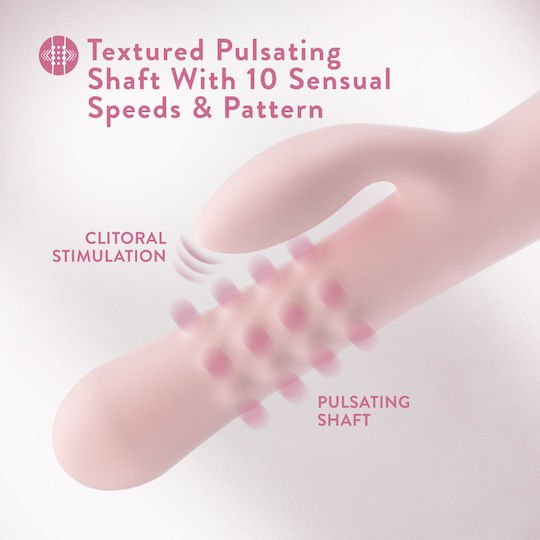 Blush Vibrator Kaninchen 10cm Rosa
