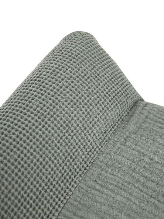 Nobodinoz Soft Changing Pad Wabi Sabi in Azure Fabric 50x70cm