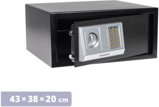 Krausmann Safe with Digital Lock L43xW38xH20cm HS55317