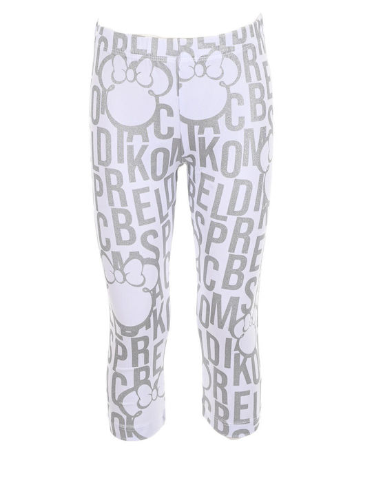Kids' Set with Leggings Summer 2pcs White