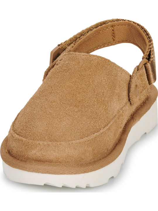 Papuci copii Tabac maro Goldenstar Clog 1159770T-CHE