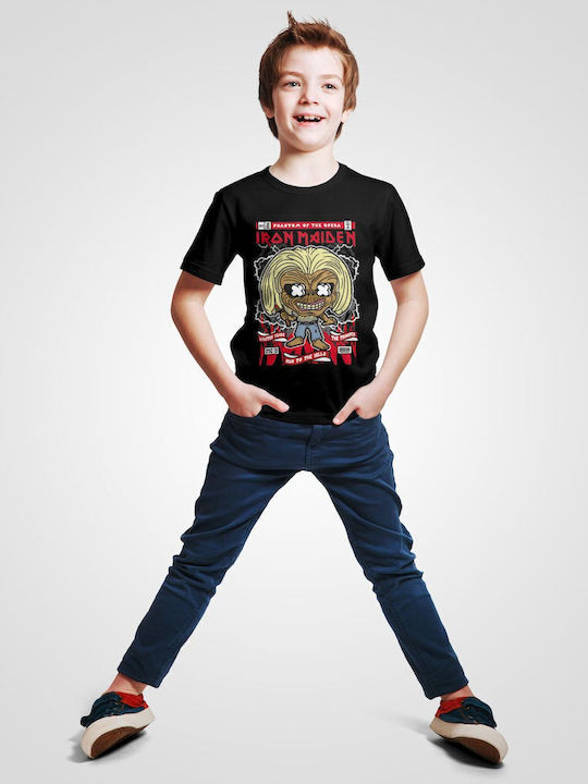 Kids' T-shirt Black Iron Maiden Killer Eddie