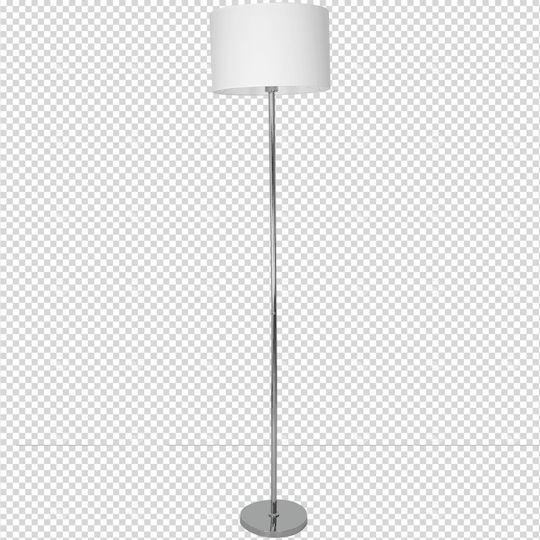 Eko Light Stehleuchte H155cm. mit Fassung für Lampe E27 Weiß