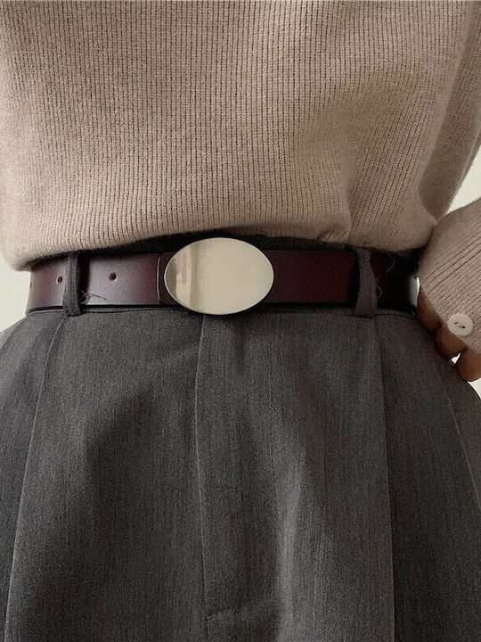 Leder Damen Gürtel Braun