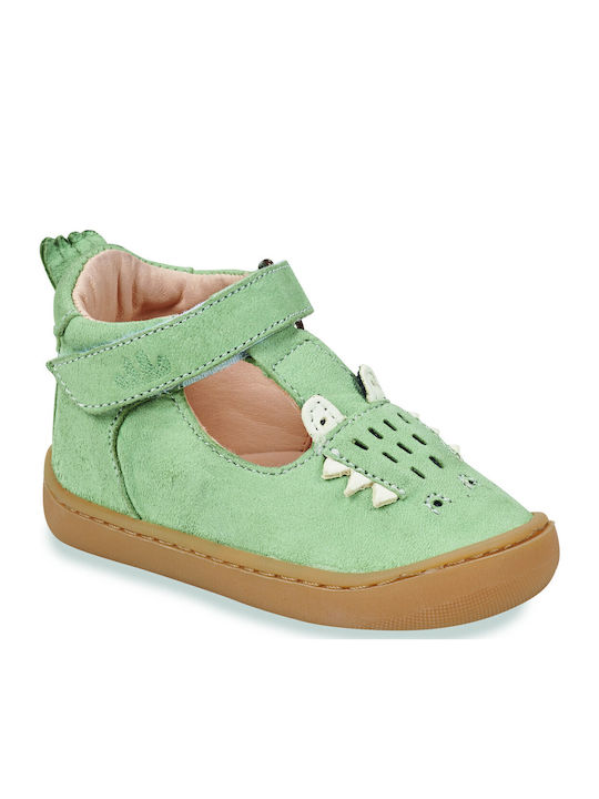 Easy Peasy Βρεφικά Sneakers Αγκαλιάς Πράσινα My Dodu Salome Croco