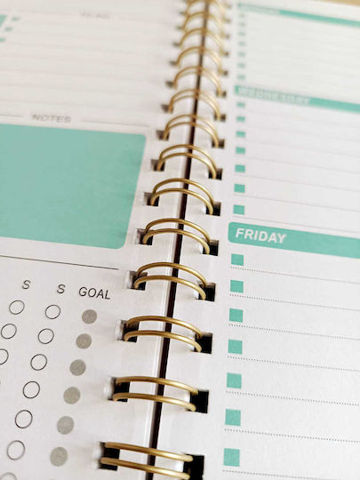 Εβδομαδιαίο Planner Σπιράλ
