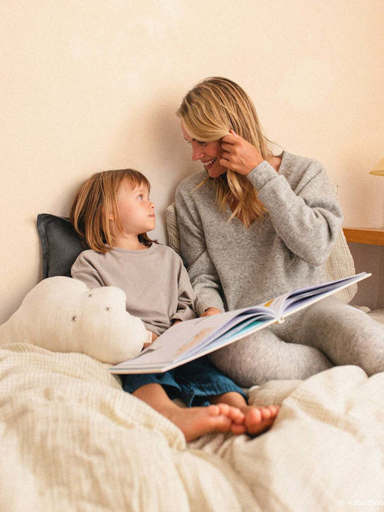 Kids Decorative Pillow Cloud Natural 930743