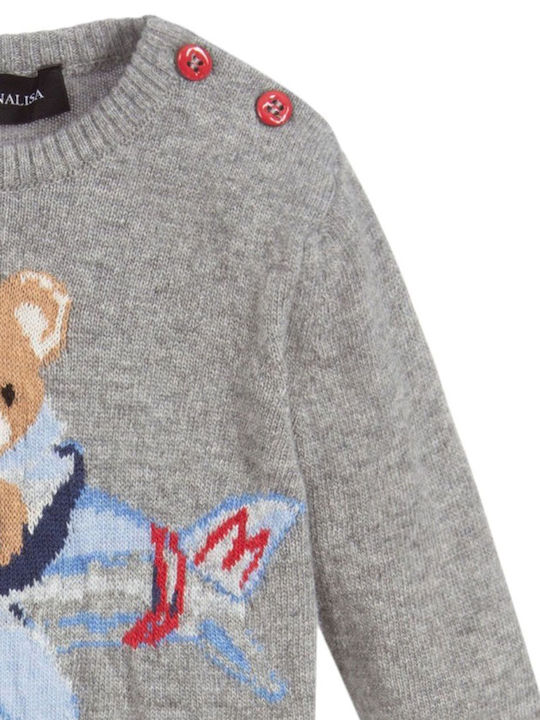 Kids' Sweater Long Sleeve Gray