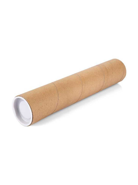 Tub de Desen Ecologic cu Capacul Φ7.6x150cm Maro