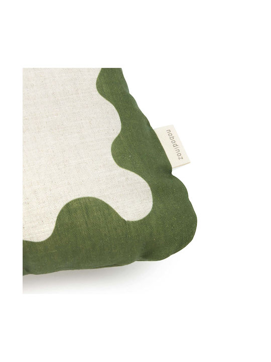 Vibes Rectangular Pillow Green 45x30 L