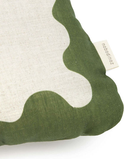Vibes Rectangular Pillow Green 45x30 L
