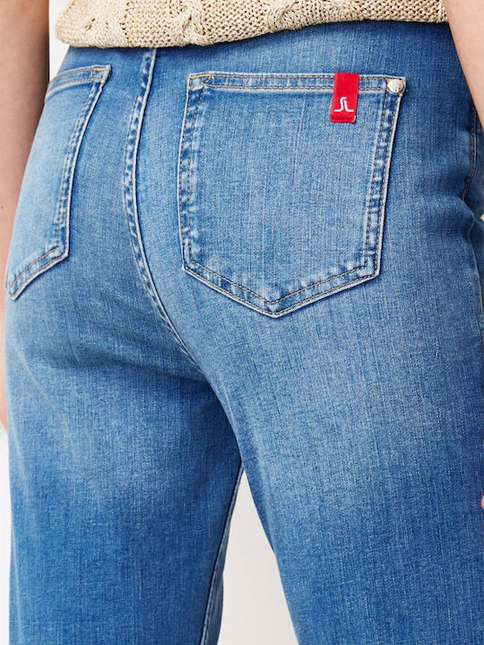 Talie înaltă Blugi de damă cu croială skinny Navy
