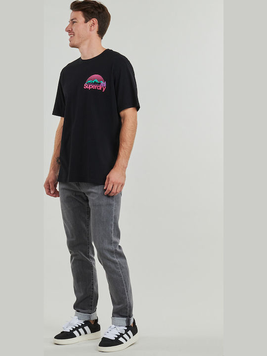 Great Outdoors Chest T-shirt Black