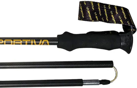 La Sportiva Pliabile Baston de trekking 2 buc Negre