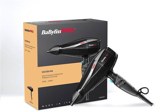 Babyliss Pro Dryers Excess Professionell Haartrockner 2600W Black