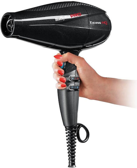 Babyliss Pro Dryers Excess Professionell Haartrockner 2600W Black