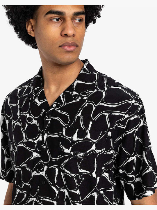 Mercury Chrome Short-sleeved Shirt Black