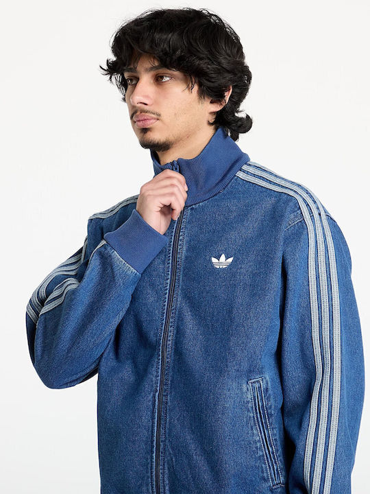 adidas Adicolor Jacket Medium Blue Denim JC6233 | Skroutz.mt