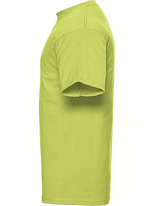Russell Europe Men's Short Sleeve Promotional T-Shirt Lime