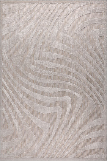 Beauty Home Set Modern Covoare pentru dormitor Din paie Bej 9974-ΣΕΤ 3buc