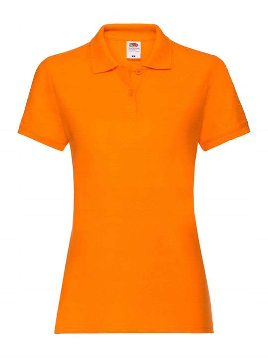 Fruit of the Loom Women's Short Sleeve Promotional T-Shirt Orange