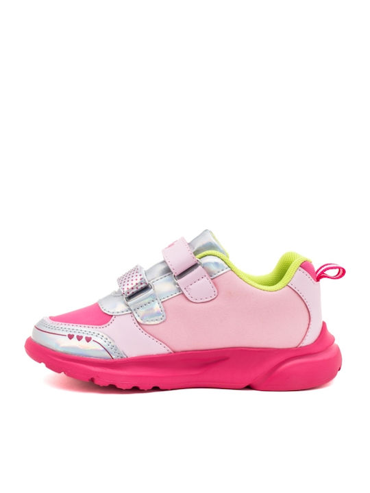 Παιδικά Sneakers με Σκρατς Ροζ