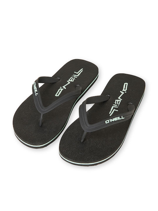 Profile Ανδρικά Flip Flops Μαύρα