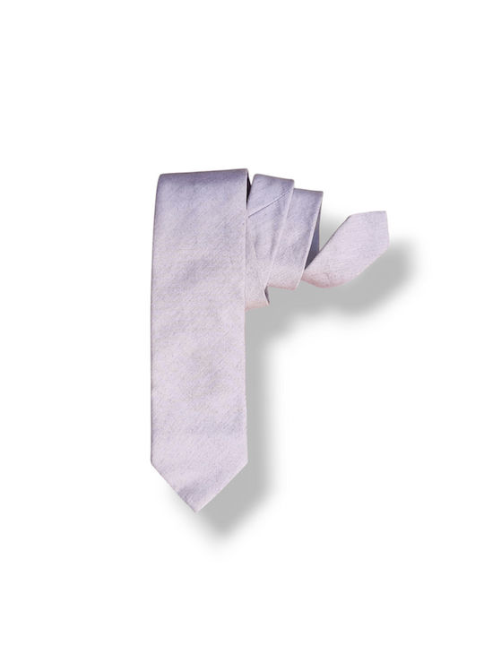 Giovanni Rossi Men's Tie Monochrome in Lilac Color