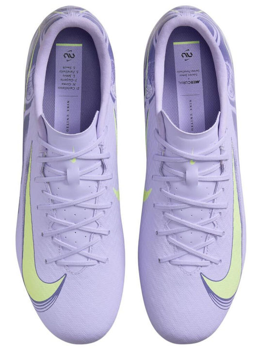 Nike Mercurial Vapor 16 Academy Football Shoes with Cleats Purple Nike Mercurial Vapor 16 Academy Football Shoes with Cleats Purple