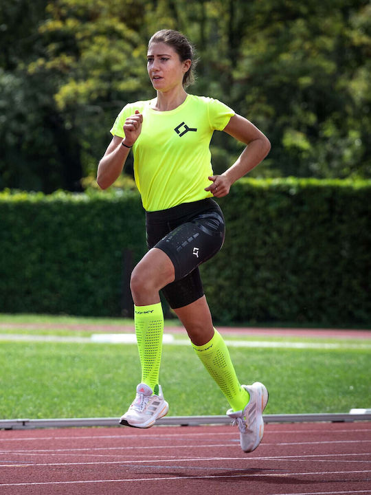Floky Running Κάλτσες Κίτρινες 1 Ζεύγος