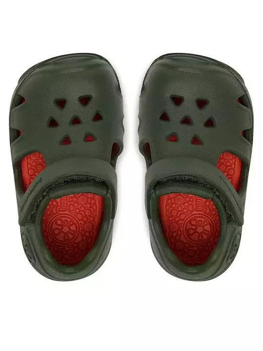 Children's Anatomical Beach Shoes Khaki