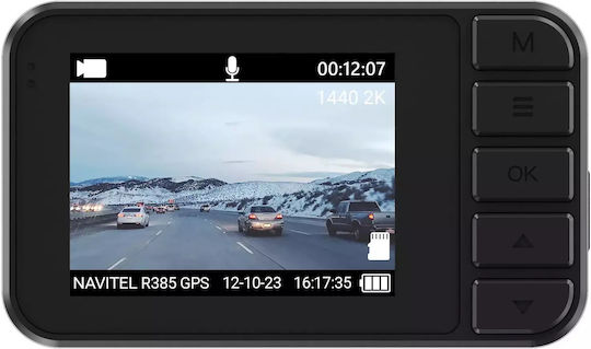 Navitel Σετ Κάμερα DVR Αυτοκινήτου 1440P Wi-Fi, GPS & Κάμερα Οπισθοπορείας