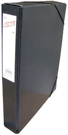 Leizer Faser-Gummikarton 25x35x5cm Kfl Schwarz