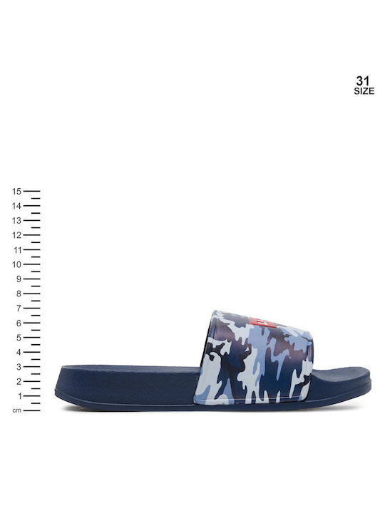 Kids' Flip Flops Slides Navy Blue